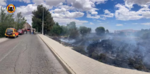 incendio matorrales Manises