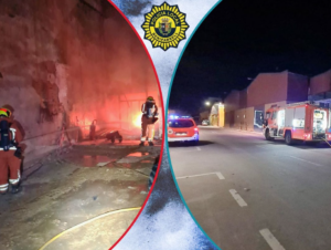 incendio nave industrial Beniparrell