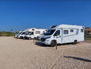 playa la pobla de farnals autocaravanas