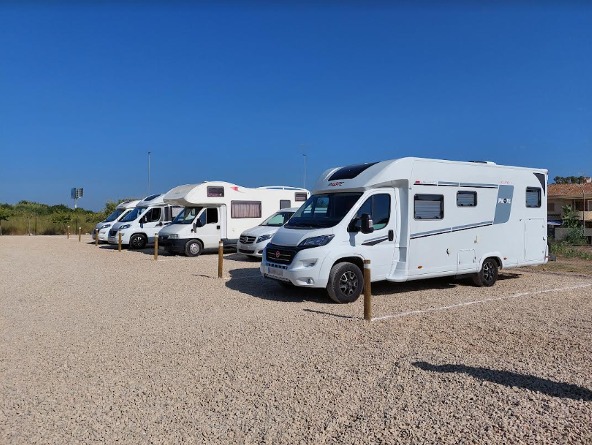 playa la pobla de farnals autocaravanas