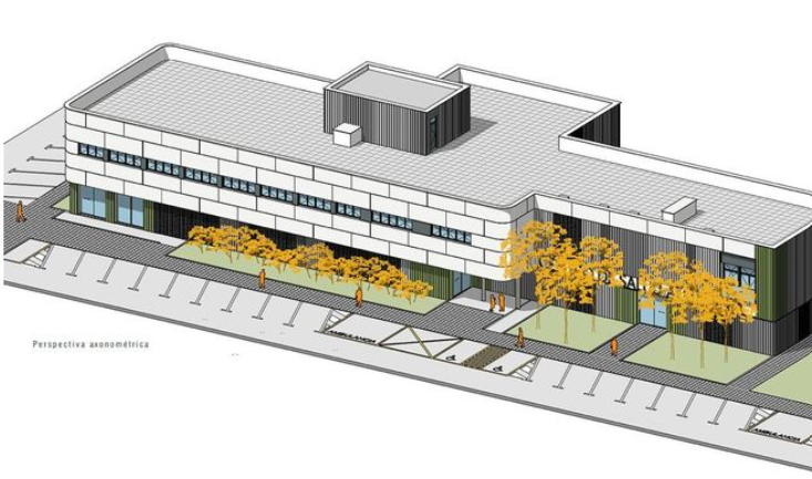 reforma centro de salud Almàssera plano