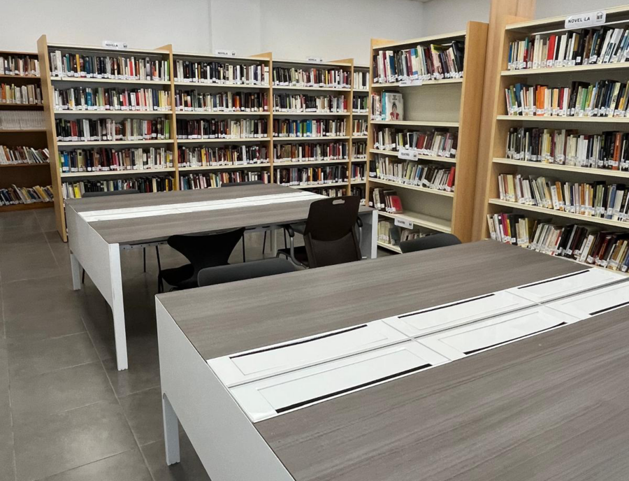 sala d'estudi biblioteca Rafelbunyol