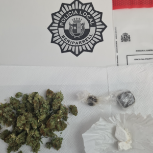 sustancias estupefacientes beniparrell control conductor