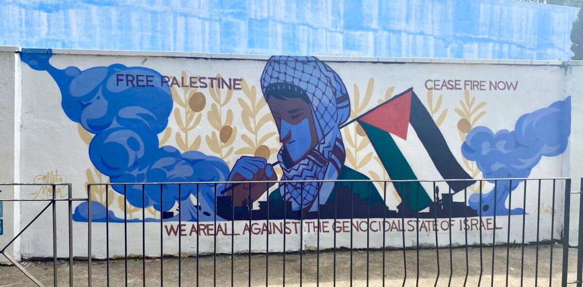 Mural Palestina Rocafort