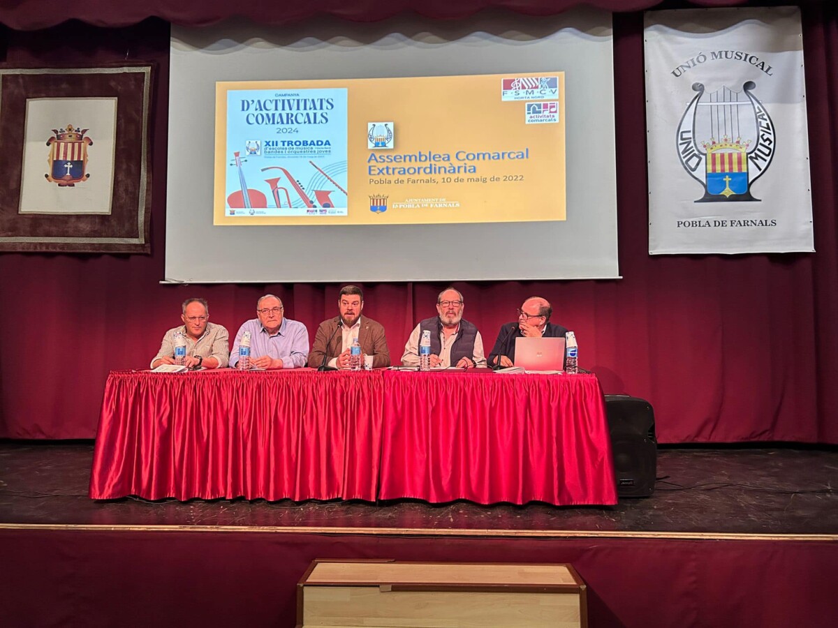 XXII Trobada escuelas musica bandas orquestas jovenes La Pobla de Farnals