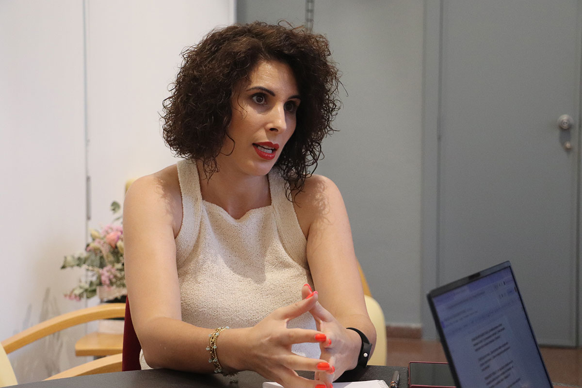 foto Cristina Mora entrevista