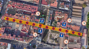 obras calle Las Américas Benetússer