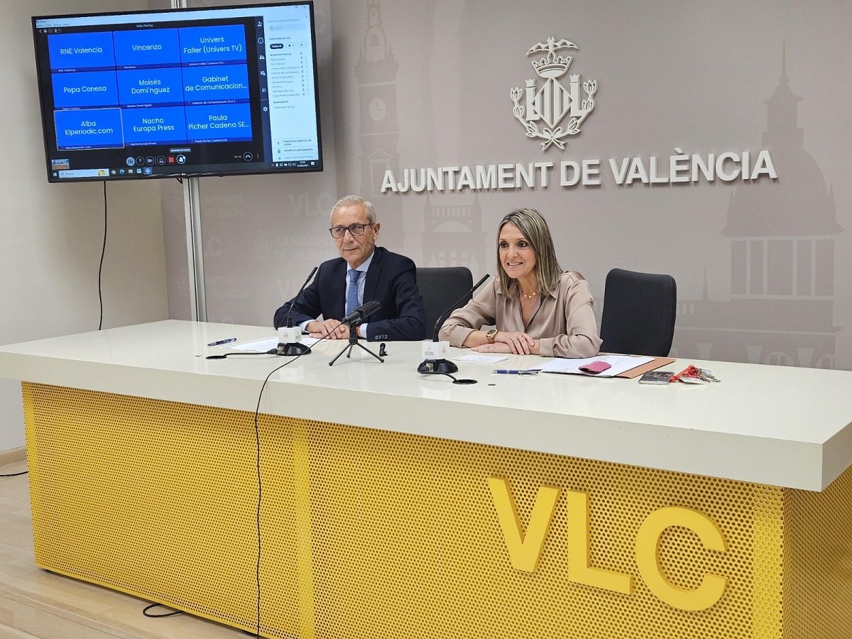 Mónica Gil y Santiago Ballester presentan la Gran Fira de València
