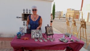 Una de las exhibiciones del Arte al Calvario de Patena en la edición del año pasado