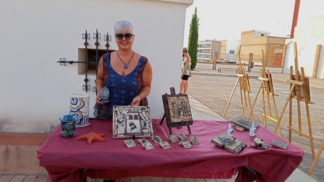 Una de las exhibiciones del Arte al Calvario de Patena en la edición del año pasado