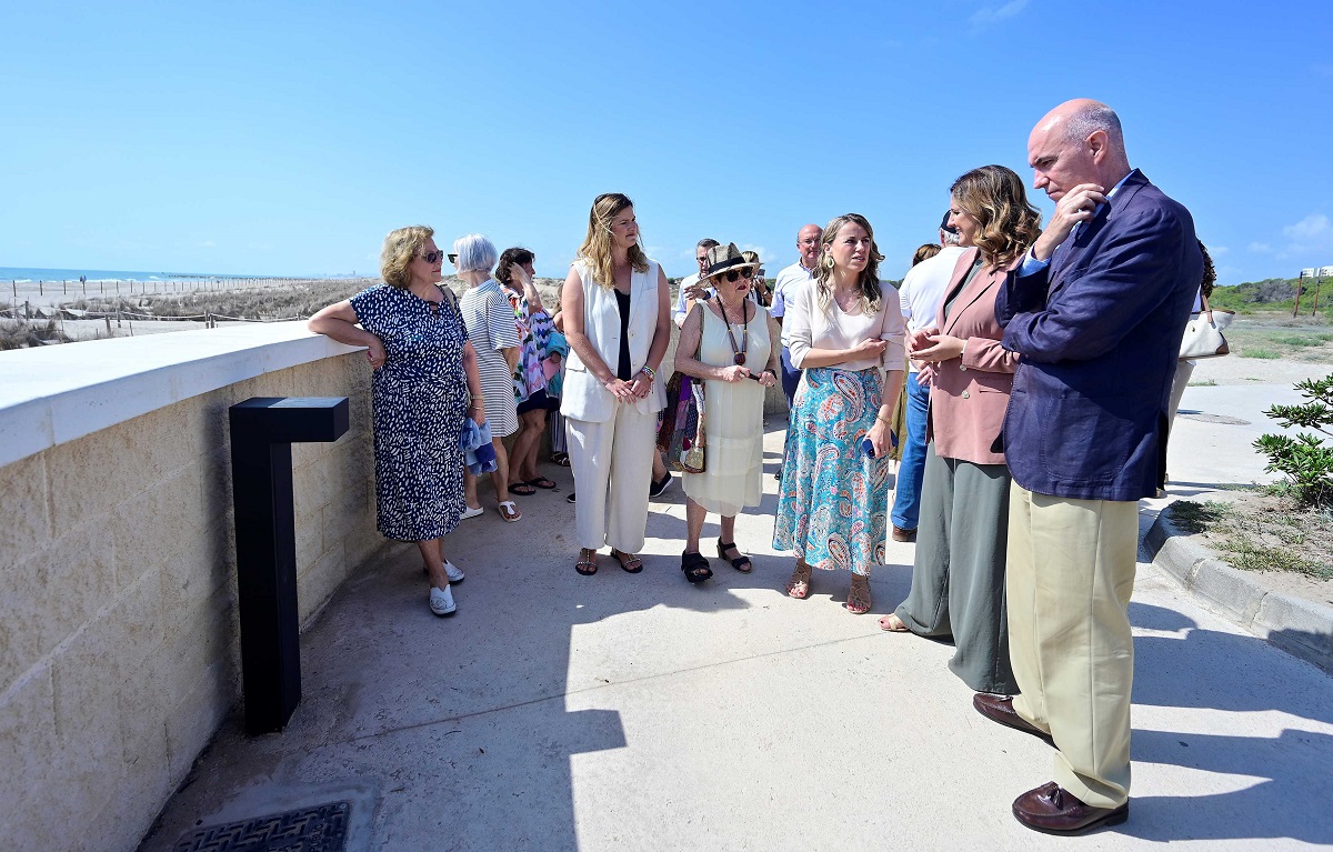 Nuevo alumbrado de baja altura de la Casbah de El Saler