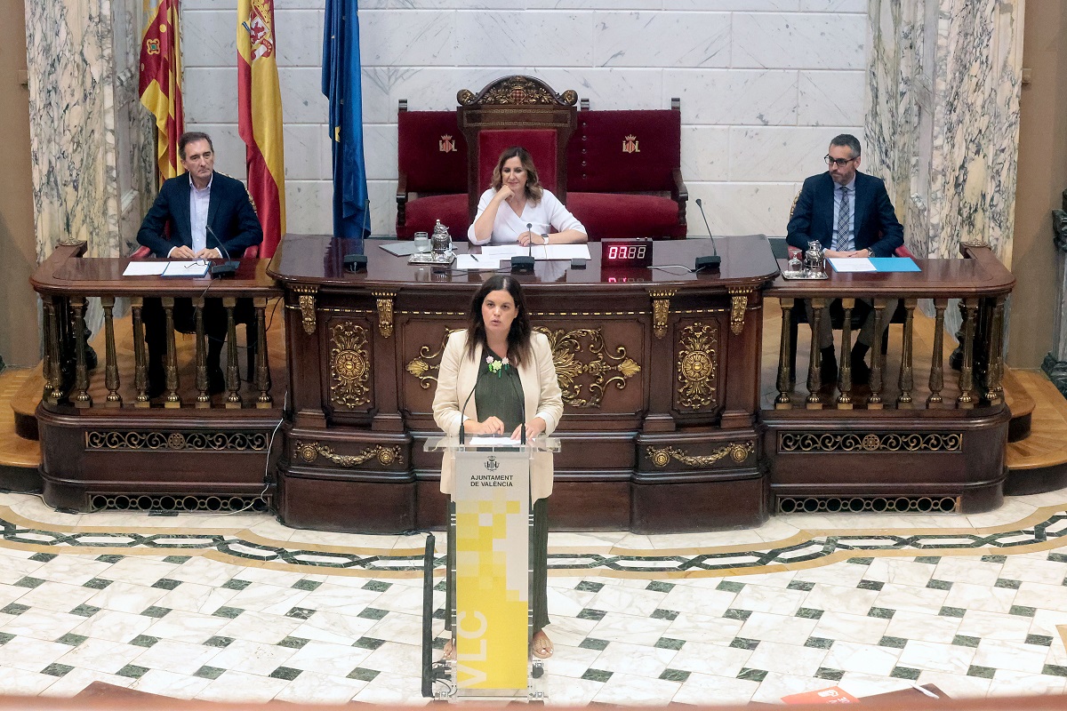 Pleno Extraordinario de despedida de Sandra Gómez