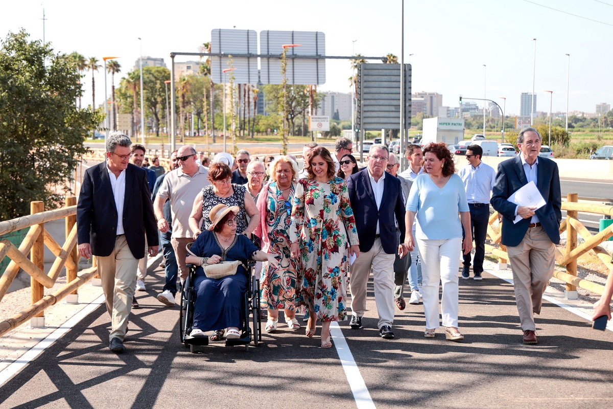 Conexión ciclopeatonal entre Benimamet y Beniferri