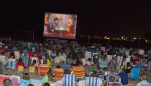 Cine en las playas