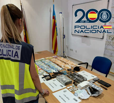 Drogas y dinero intervenidos en Torrent