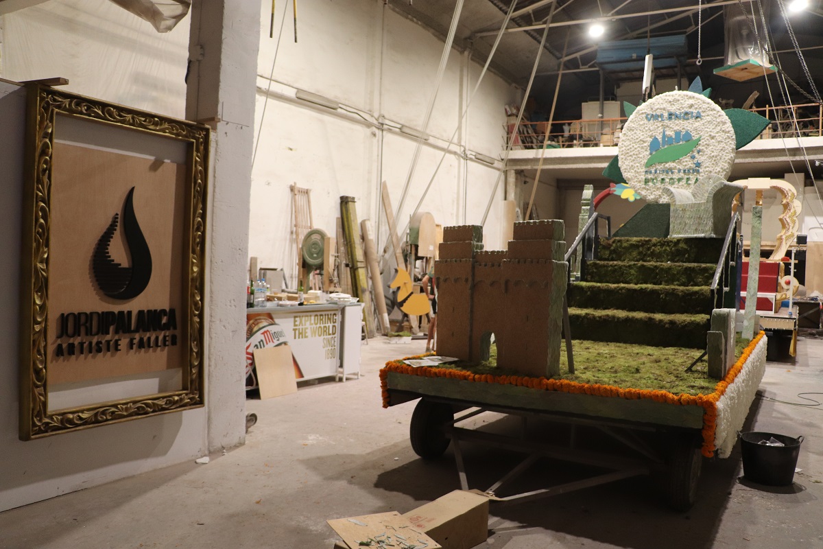 Carroza Valencia Capital Verde Europea