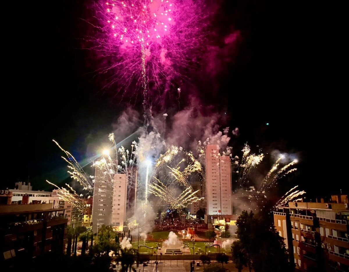 Mascletà nocturna Torrent