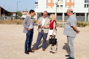 Parcela en la que se construirá el nuevo parque de Bomberos de Burjassot