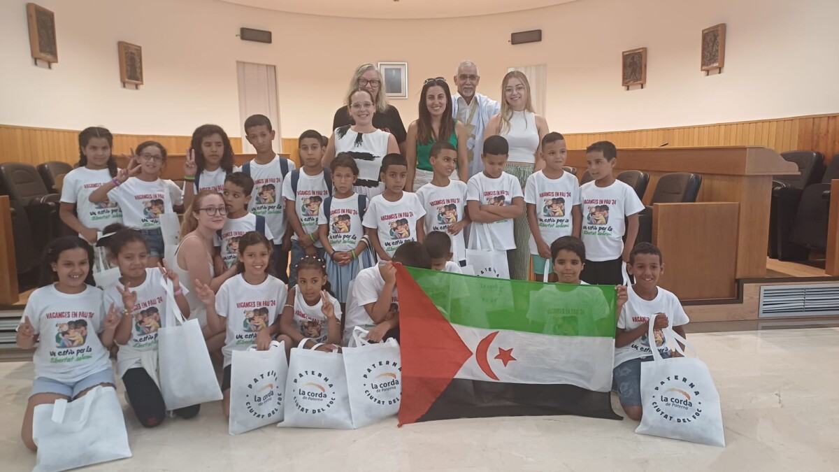 Paterna da la bienvenida a los niños y niñas saharauis