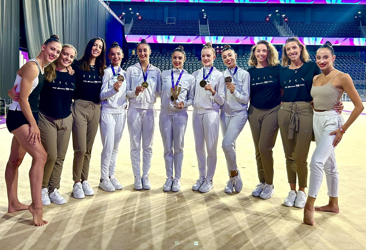 Patricia Pérez y Mireia Martínez, oro en el Mundial de gimnasia rítmica