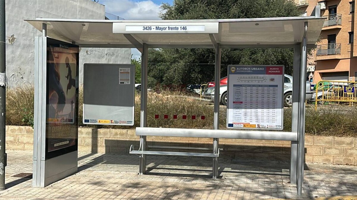 Parada autobús Massamagrell
