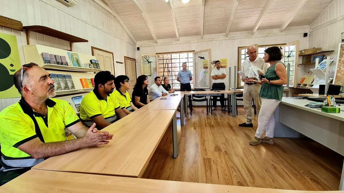 Equipo del Plan de Limpieza de la Devesa del Saler