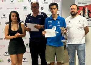 Segundo clasificado, Diego Macías