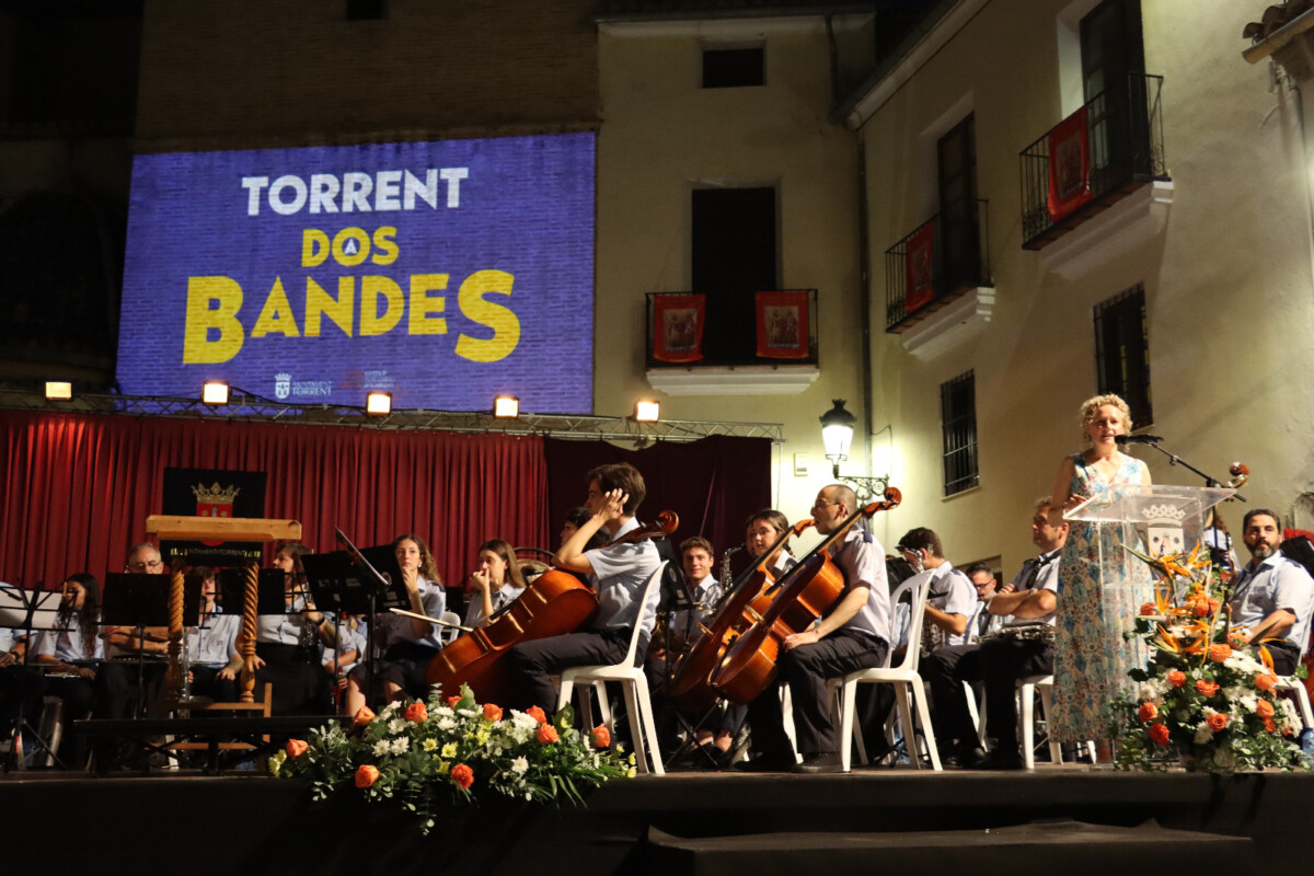 Torrent a dos bandes