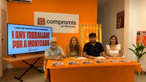 valoración primer año gobierno Compromís Moncada