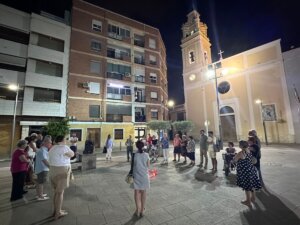 Vigilia en Sedaví por las víctimas de la violencia machista