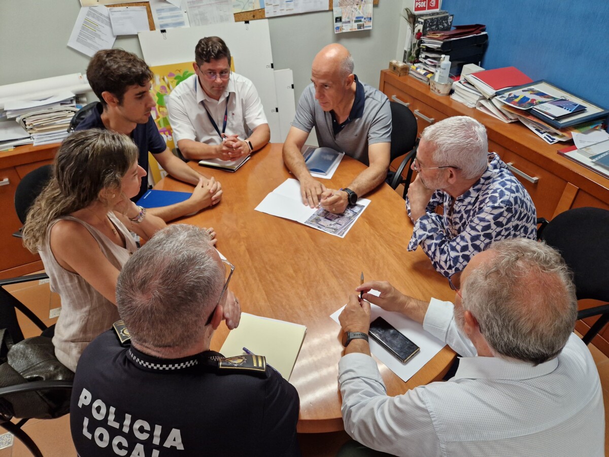 Reunión seguridad polígono Vinival Alboraya