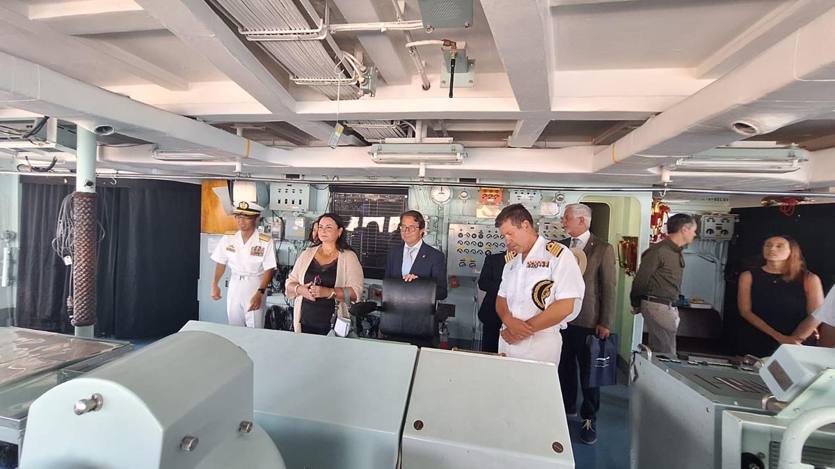 Llegada de la flota japonesa a Valencia