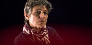 Nadia El Fani en un evento de cine en Valencia