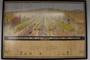 avenida al vedat cuadro antiguo