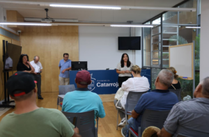 bienvenida peones agrícolas Catarroja