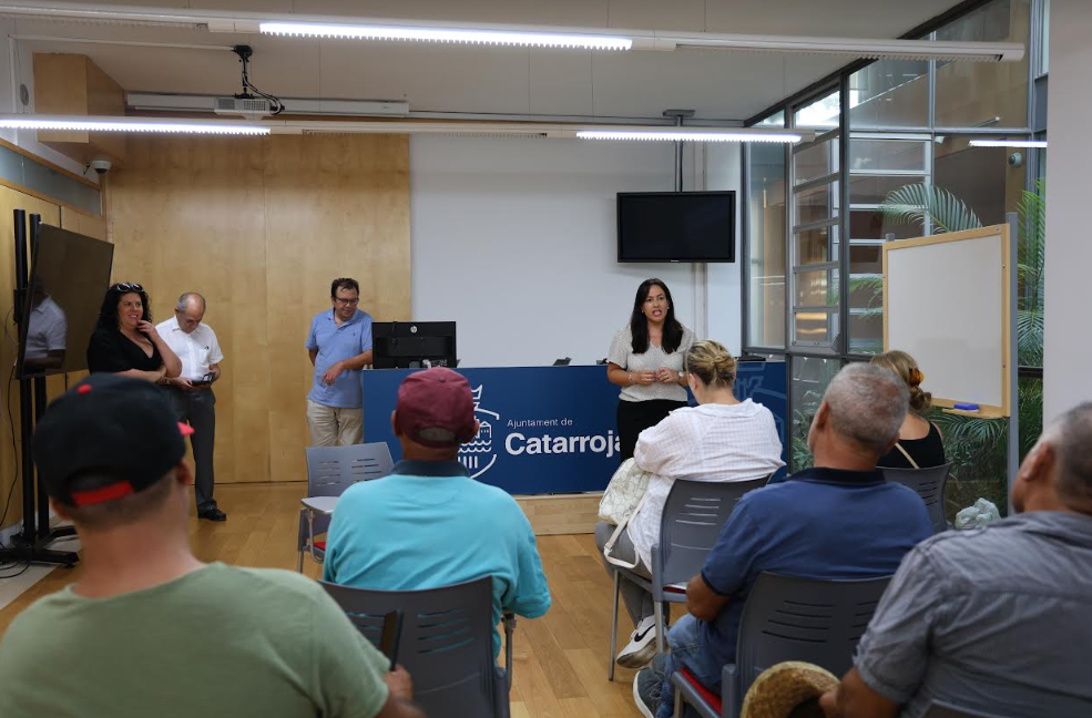 bienvenida peones agrícolas Catarroja