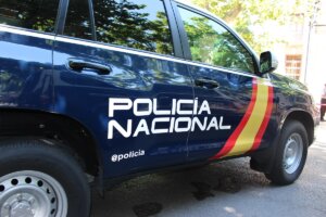 Coche patrulla de la Policía Nacional