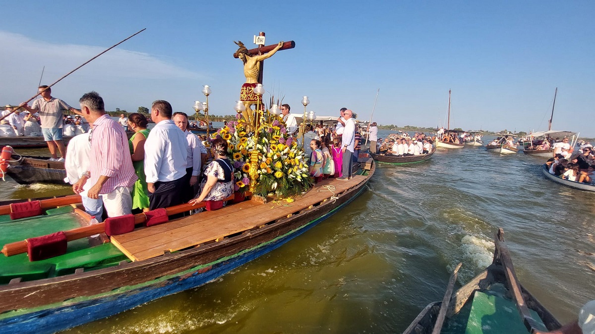 Romería del Cristo de la Salud por la Albufera