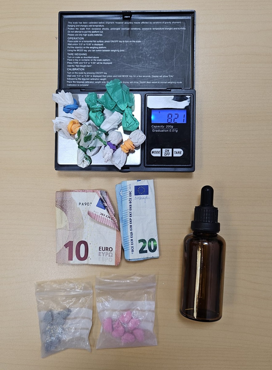 Droga incautada por la USAP en Valencia