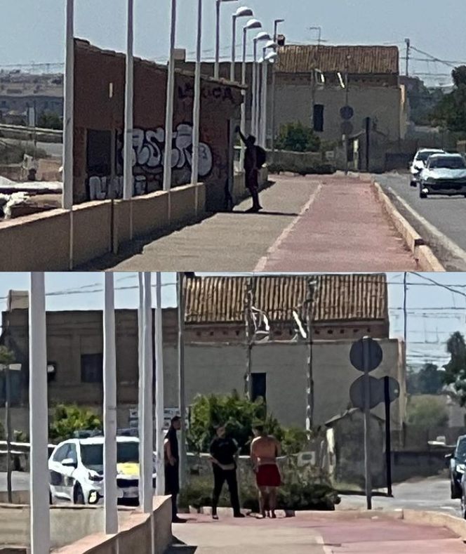 grafiti caseta huerta Meliana