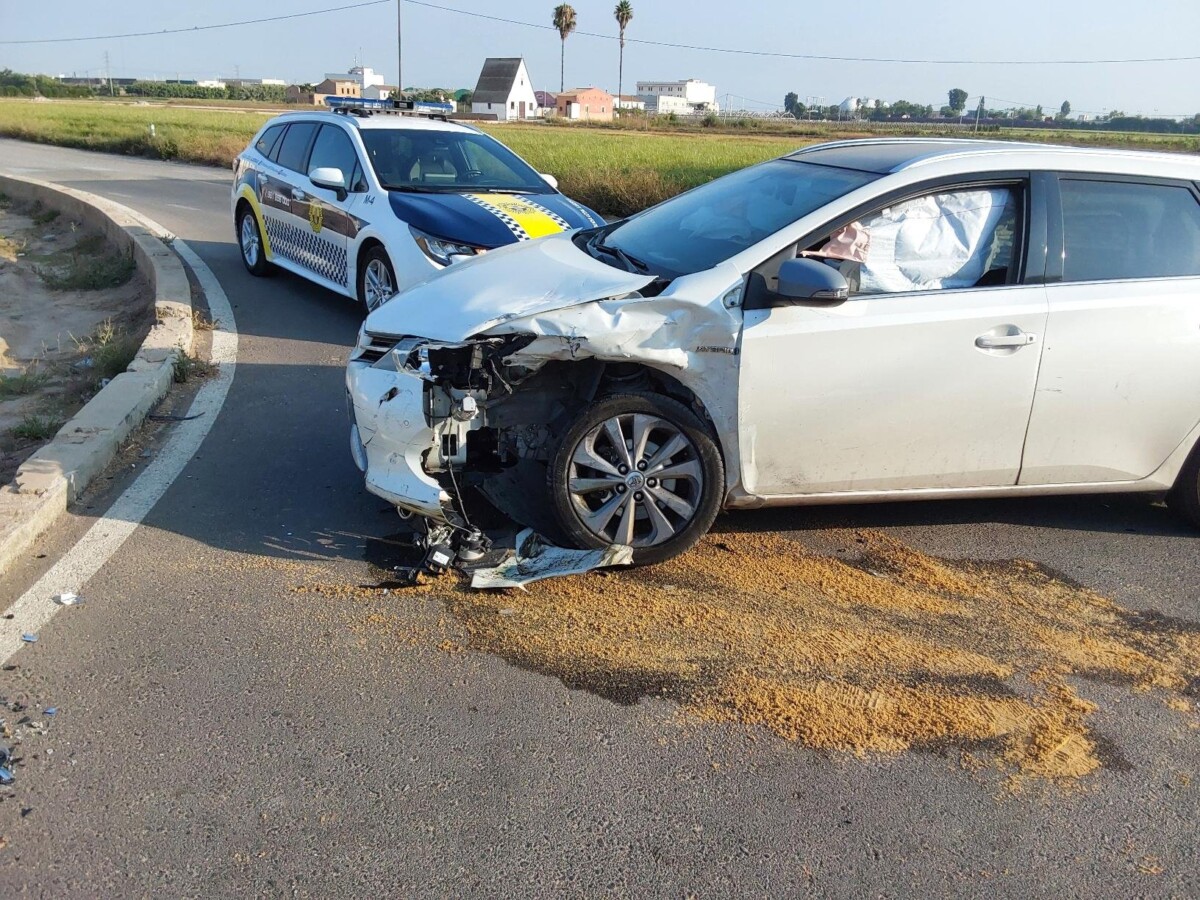 Accidente Camí Fondo Alboraya