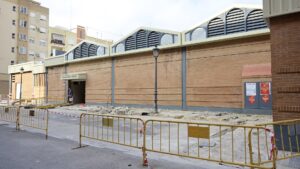 Obras en el Mercat Municipal de Torrefiel en València