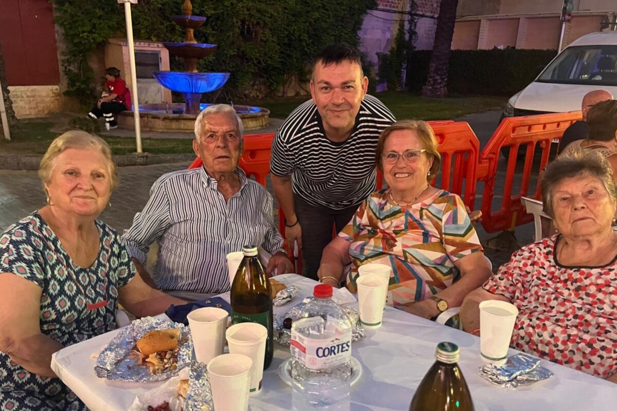 merienda senior personas mayores Catarroja
