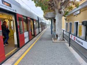 Estación de Metrovalencia en Museros