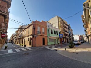 Cruce calle Milagrosa con Cabanyal Alboraya
