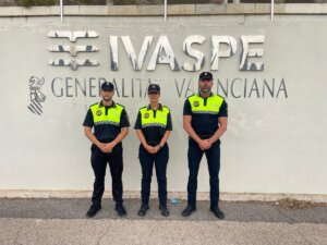 Nuevos agentes del cuerpo de Policía Local de Foios