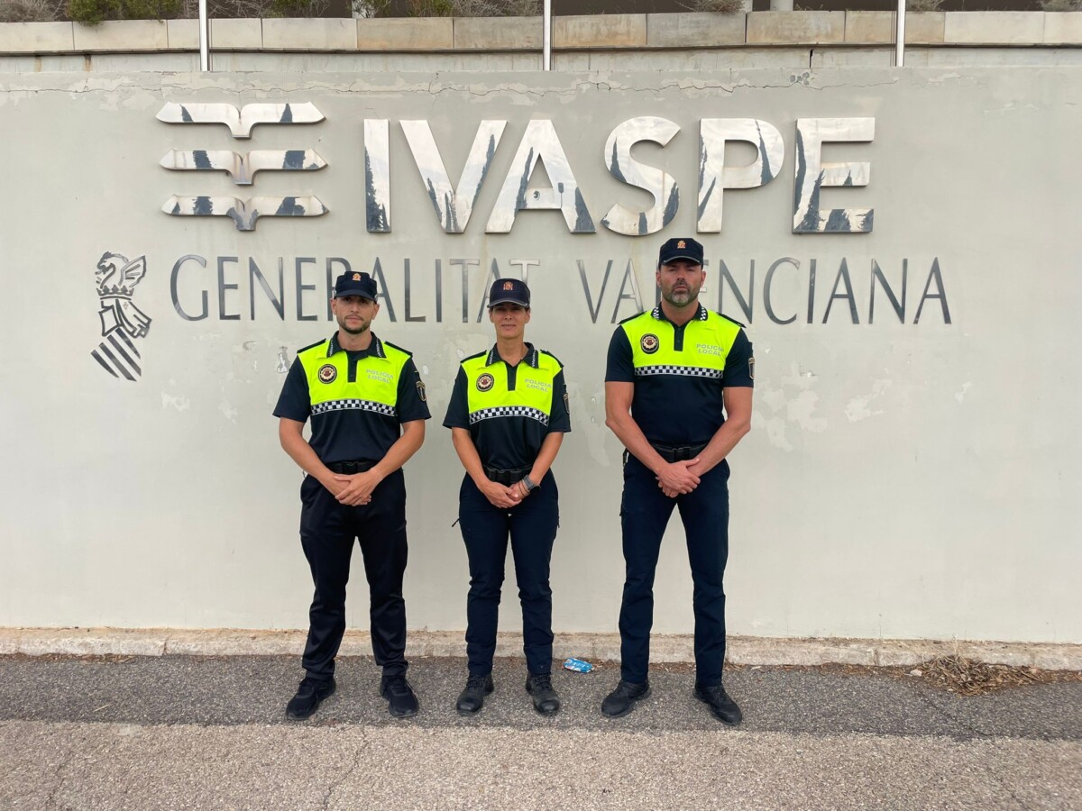 Nuevos agentes del cuerpo de Policía Local de Foios
