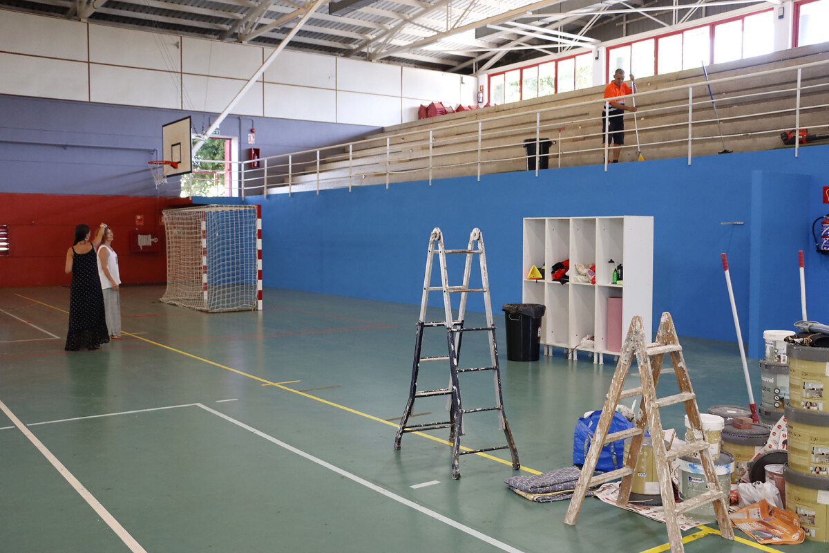 Pintura y mejoras en Palau d'esports Puçol