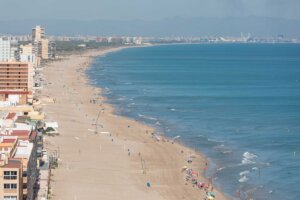 Playa del Perellonet. Foto de archivo