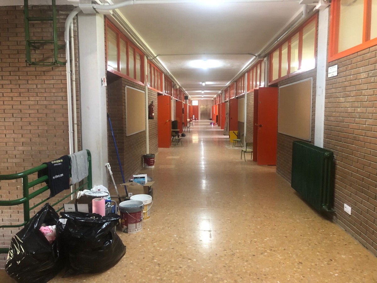 trabajos de mantenimiento centros educativos Alboraya